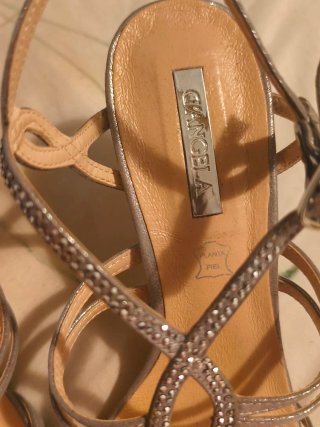 Sandalias D'ANGELA Plata