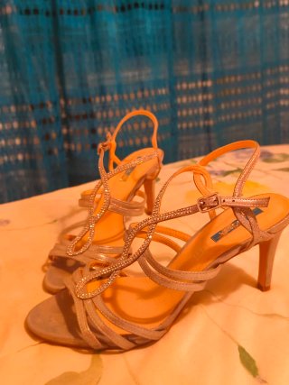 Sandalias D'ANGELA Plata