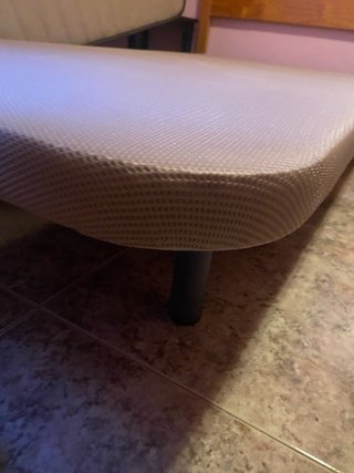 Base tapizada beige tela. Regalo