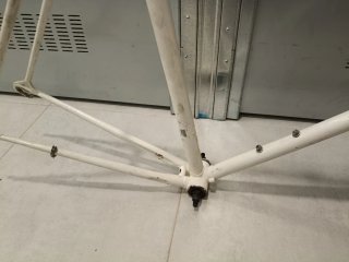 Cuadro Bicicleta Acero Vintage Clásica
