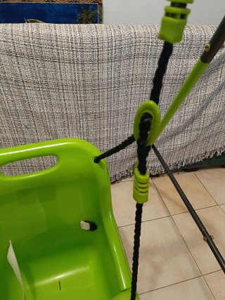Columpio bebé verde