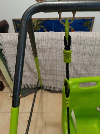 Columpio bebé verde