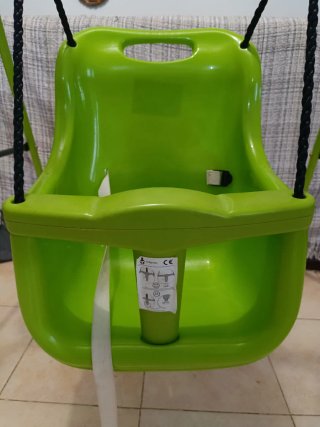 Columpio bebé verde