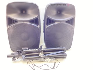 altavoz portatil bluetooth vonyx ap215abt