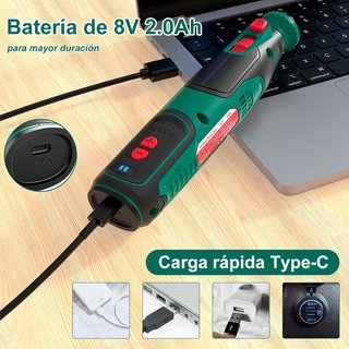 HYCHIKA herramienta rotativa inalámbrica 8V 145