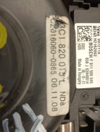 MOTOR CALEFACCION VOLKSWAGEN PASSAT BERLINA (3C2)