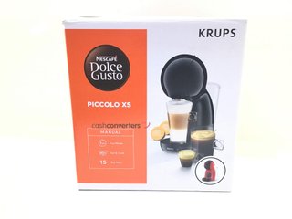 cafetera capsulas krups piccolo xs kp1a08