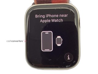 apple watch series 7 45mm (gps) titanio