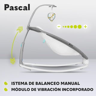 LIONELO mecedora bebé vibraciones melodías