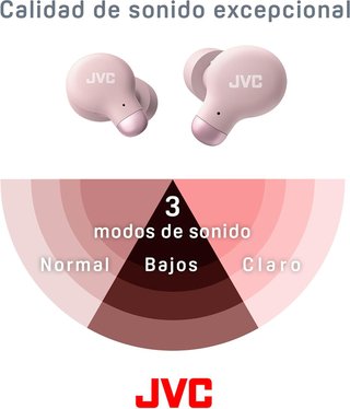 JVC auriculares inalámbricos bluetooth batería