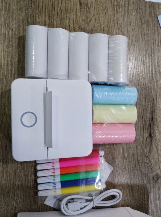 Impresora Mini Portátil Blanca
