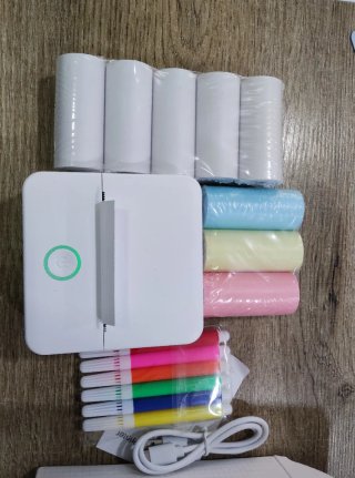 Impresora Mini Portátil Blanca
