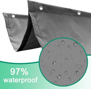 Toldo vela solar retráctil 100x300 cm B0FRXV4GQ2