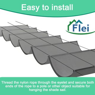 Toldo vela solar retráctil 100x300 cm B0FRXV4GQ2