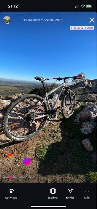 Bicicleta de montaña