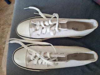 Zapatillas blancas plataforma