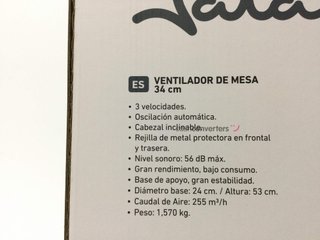 ventilador jata jvvm3124