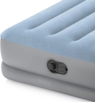 Intex colchón hinchable individual con bomba USB