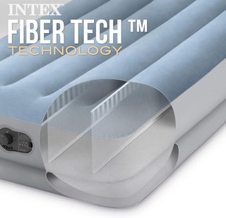 Intex colchón hinchable individual con bomba USB