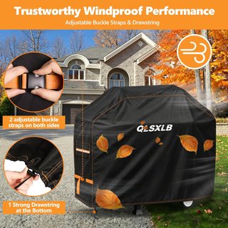 Funda Barbacoa Exterior Resistente 183x66x130cm