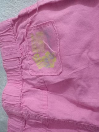 Shorts rosas niña