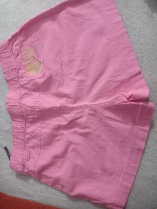 Shorts rosas niña