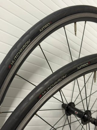 Llantas Shimano r500 WH-R500 9v hutchinson nitro 2
