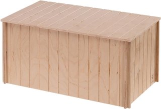 Feplast casita madera ventilación refugio cómoda