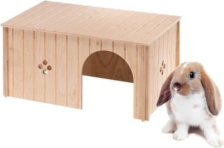 Feplast casita madera ventilación refugio cómoda