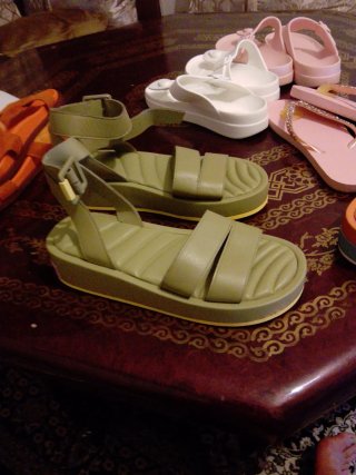 Sandalias Hoff Verde Oliva