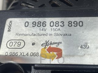ALTERNADOR CITROEN C8 0986083890 2006 - 2011