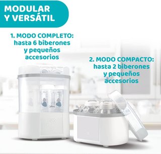 Chicco esterilizador vapor biberones secado