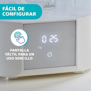Chicco esterilizador vapor biberones secado