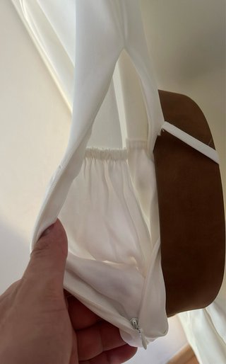 Vestido blanco Zara Talla M