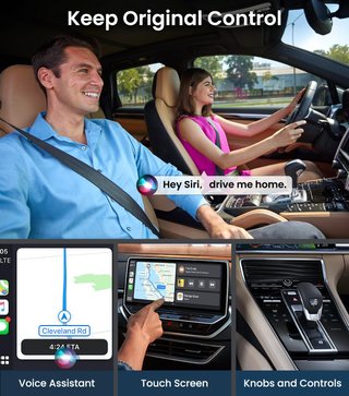 Adaptador inalámbrico CarPlay para iPhone USB-C