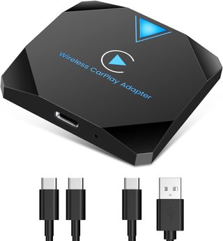 Adaptador inalámbrico CarPlay para iPhone USB-C
