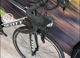 Bicicleta de carretera Scott Negra
