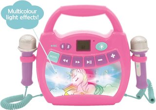 LEXIBOOK karaoke portátil para niños rosa