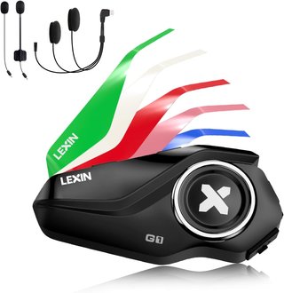 LEXIN auriculares bluetooth moto manos libres