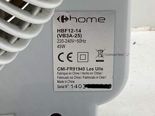 ventilador carrefour home hbf12-14
