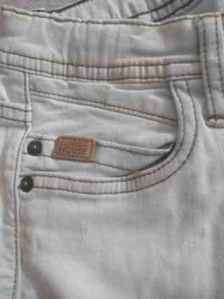 Pantalón corto blanco niño CNDH Jeans