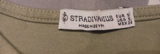 Top manga corta Stradivarius