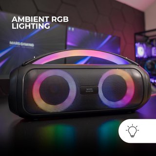 Mars Gaming MS-Pulse altavoz portátil 50W RGB