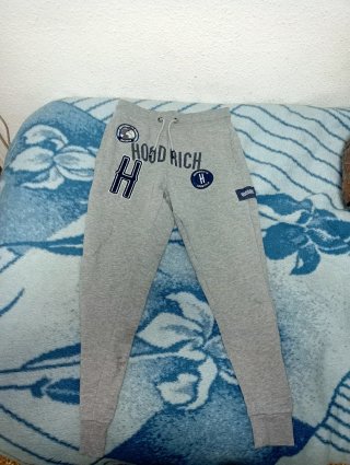 Chandal Hoodrich Gris
