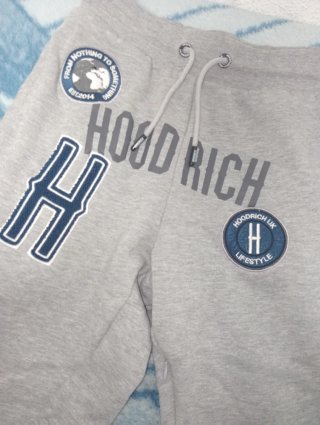 Chandal Hoodrich Gris