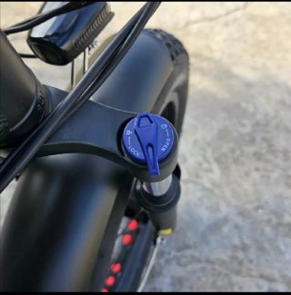 Bicicletta Elettrica nera