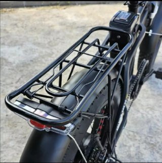 Bicicletta Elettrica nera