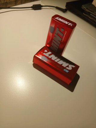 Caja Smint vacía metálica