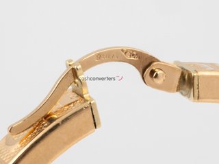 argollas oro 18k