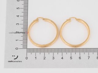 argollas oro 18k